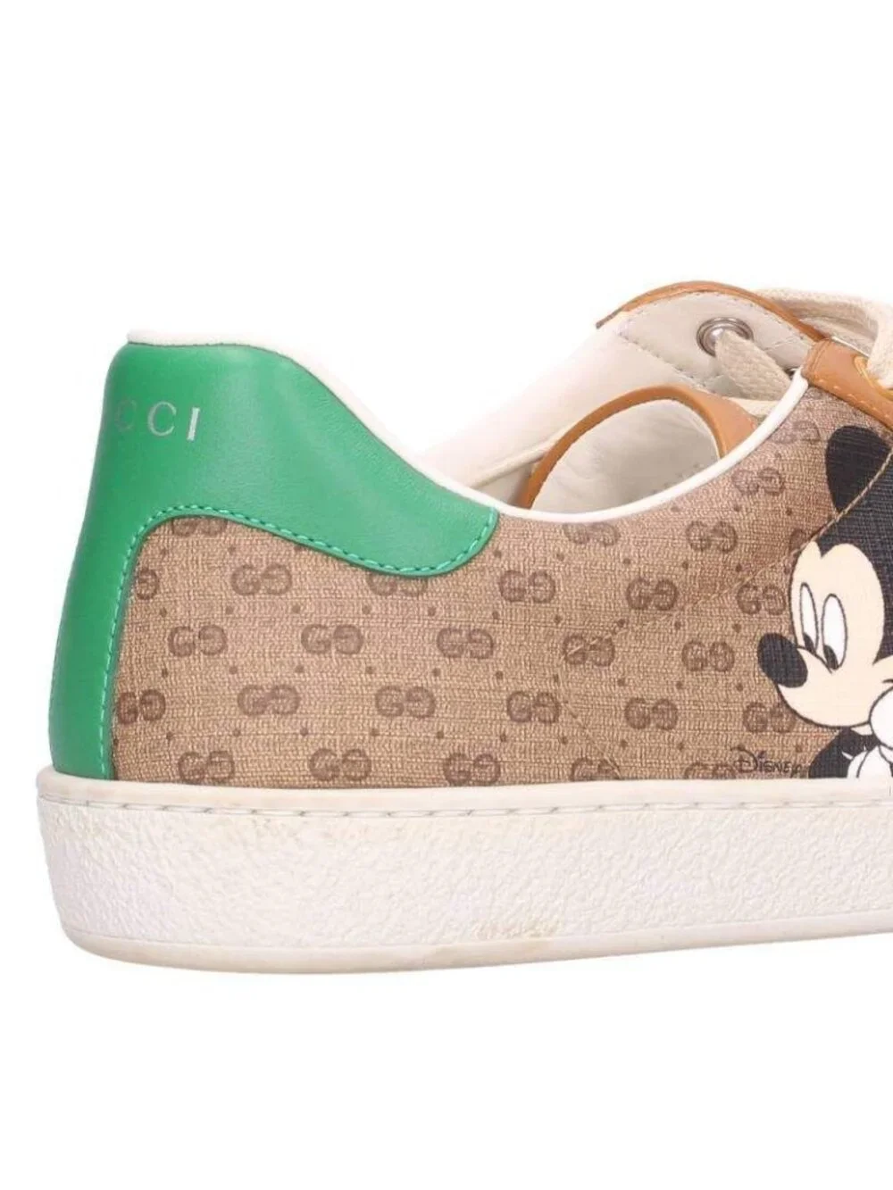 Gucci Character Print Micro GG Low Cut Sneakers